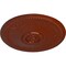 Ekena Millwork Bailey Ceiling Medallion (Fits Canopies up to 4"), Hand-Painted Firebrick, 18 1/8"OD x 3/4"P CM19BIFIF - alternate 2